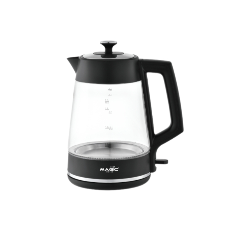 Bình đun siêu tốc thủy tinh MAGIC Eco AC-44 1.2L AC-45 1.7L 2200W, Hàng chính hãng - JoyMall