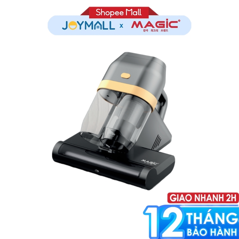 Máy hút bụi đệm giường Magic A-081 160W, Hàng chính hãng, nhỏ gọn tiện lợi, có đèn UV - JoyMall