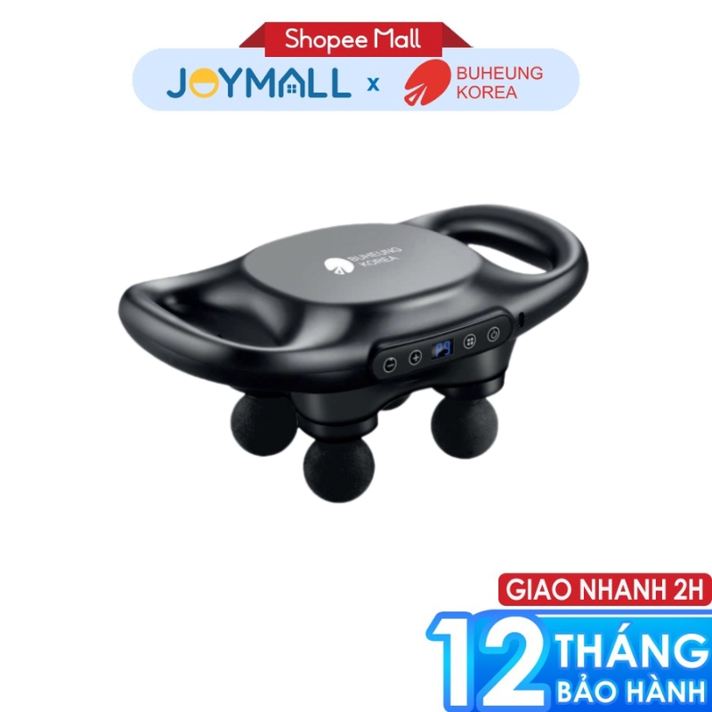 Máy massage 4 đầu Buheung MK-223, Hàng chính hãng, bảng điều khiển đa chức năng - JoyMall