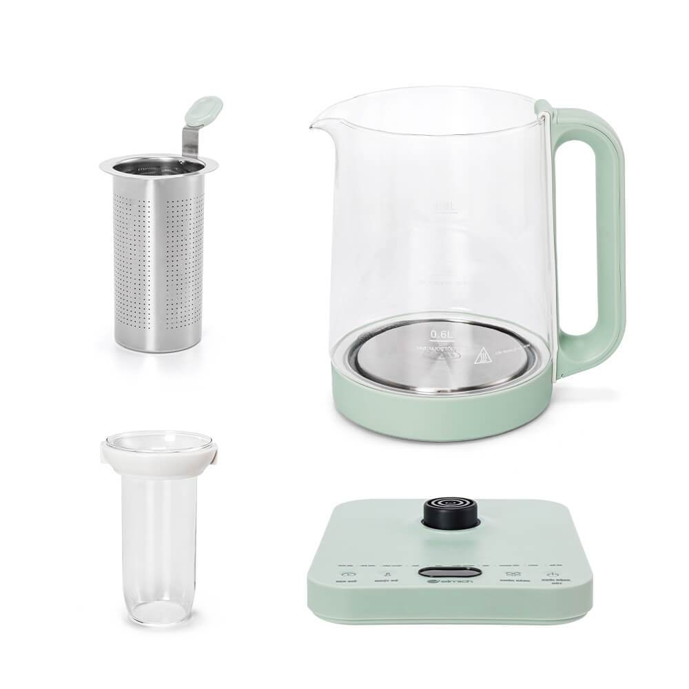 Ấm pha trà đa năng 1.8L Elmich KEE-9147, Hàng chính hãng, 8 chương trình đun nấu - JoyMall