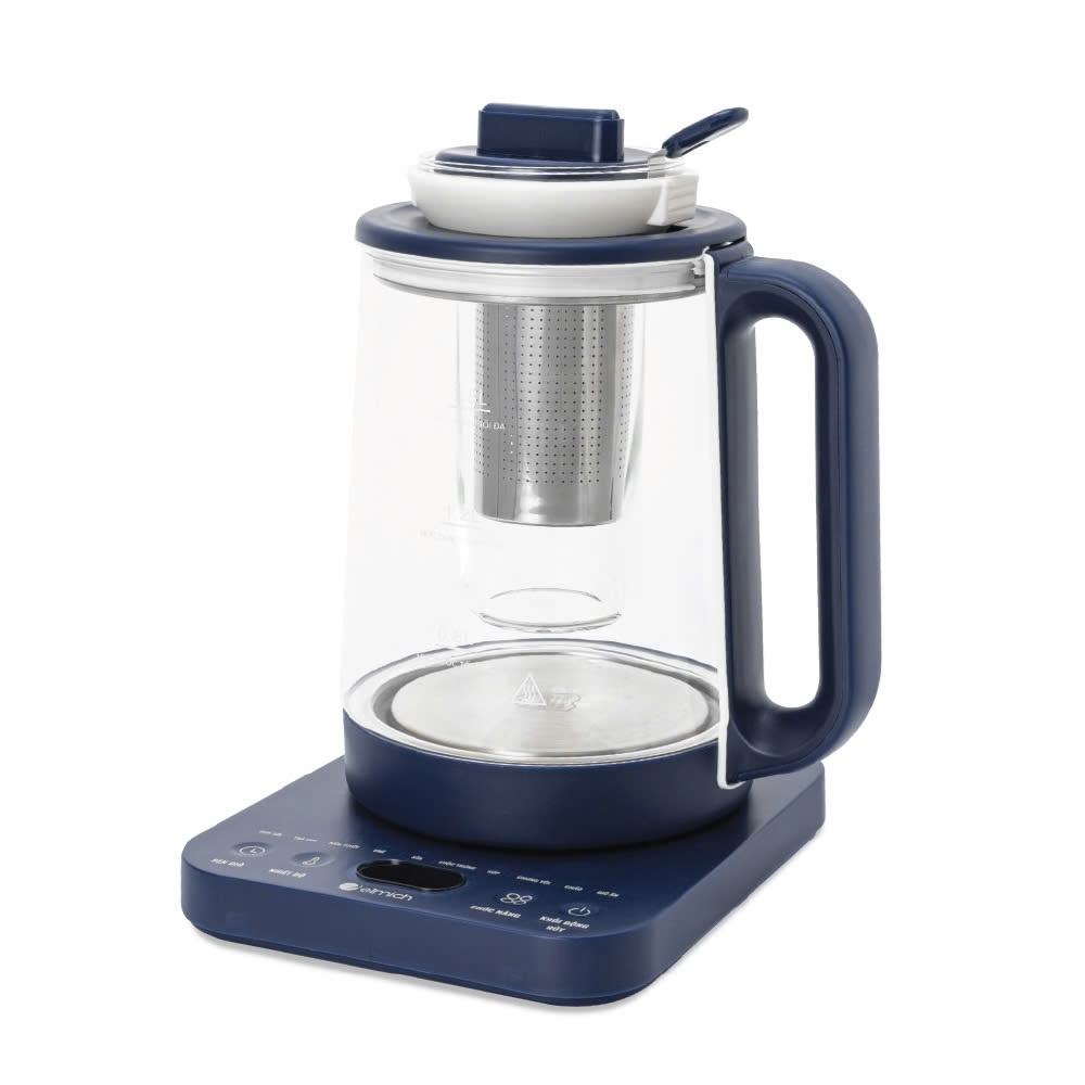 Ấm pha trà đa năng 1.8L Elmich KEE-9147, Hàng chính hãng, 8 chương trình đun nấu - JoyMall