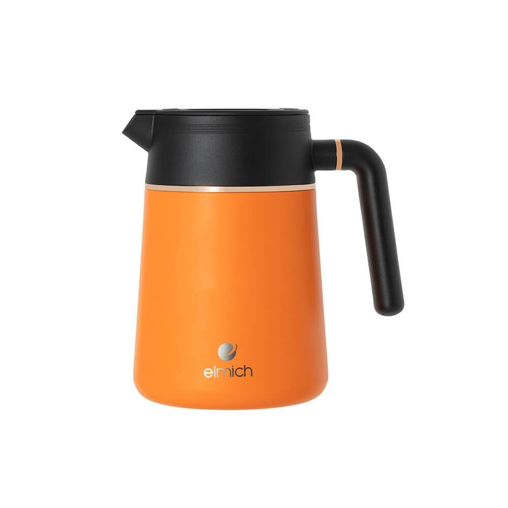 Bình giữ nhiệt gia đình inox 304 Elmich EL8372 1L, Hàng chính hãng, tay cầm tiện lợi - JoyMall