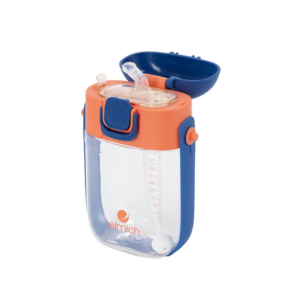Bình nước trẻ em Elmich BabyCare EL8370 450ml, Hàng chính hãng, nhựa tritan an toàn,BPA Free-JoyMall