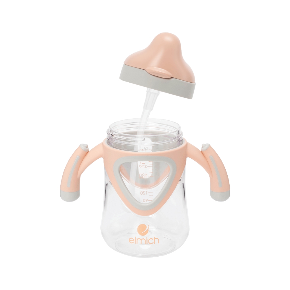 Bình nước trẻ em Elmich BabyCare EL8365 240ml, Hàng chính hãng, nhựa Tritan an toàn - JoyMall