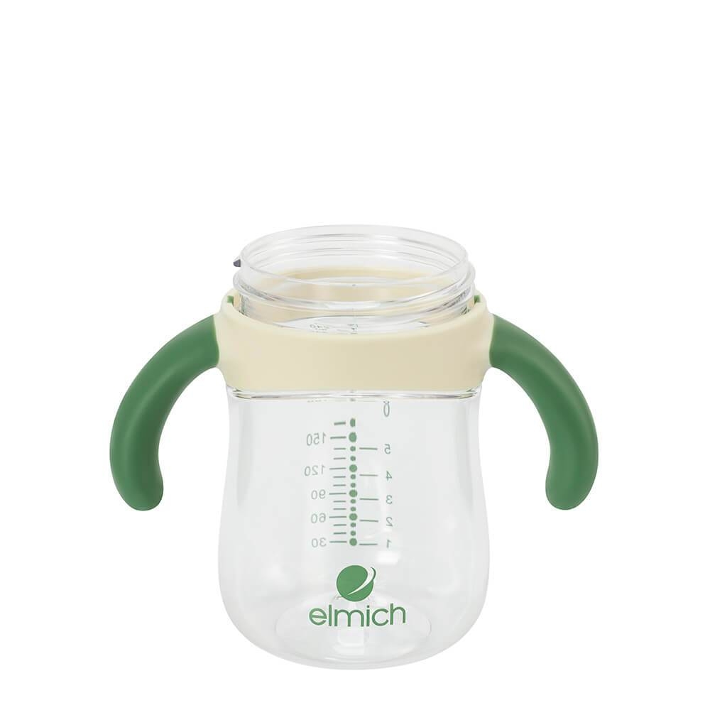 Bình nước trẻ em Elmich BabyCare EL8368 240ml, Hàng chính hãng, nhựa Tritan, ống hút lọc cặn-JoyMall