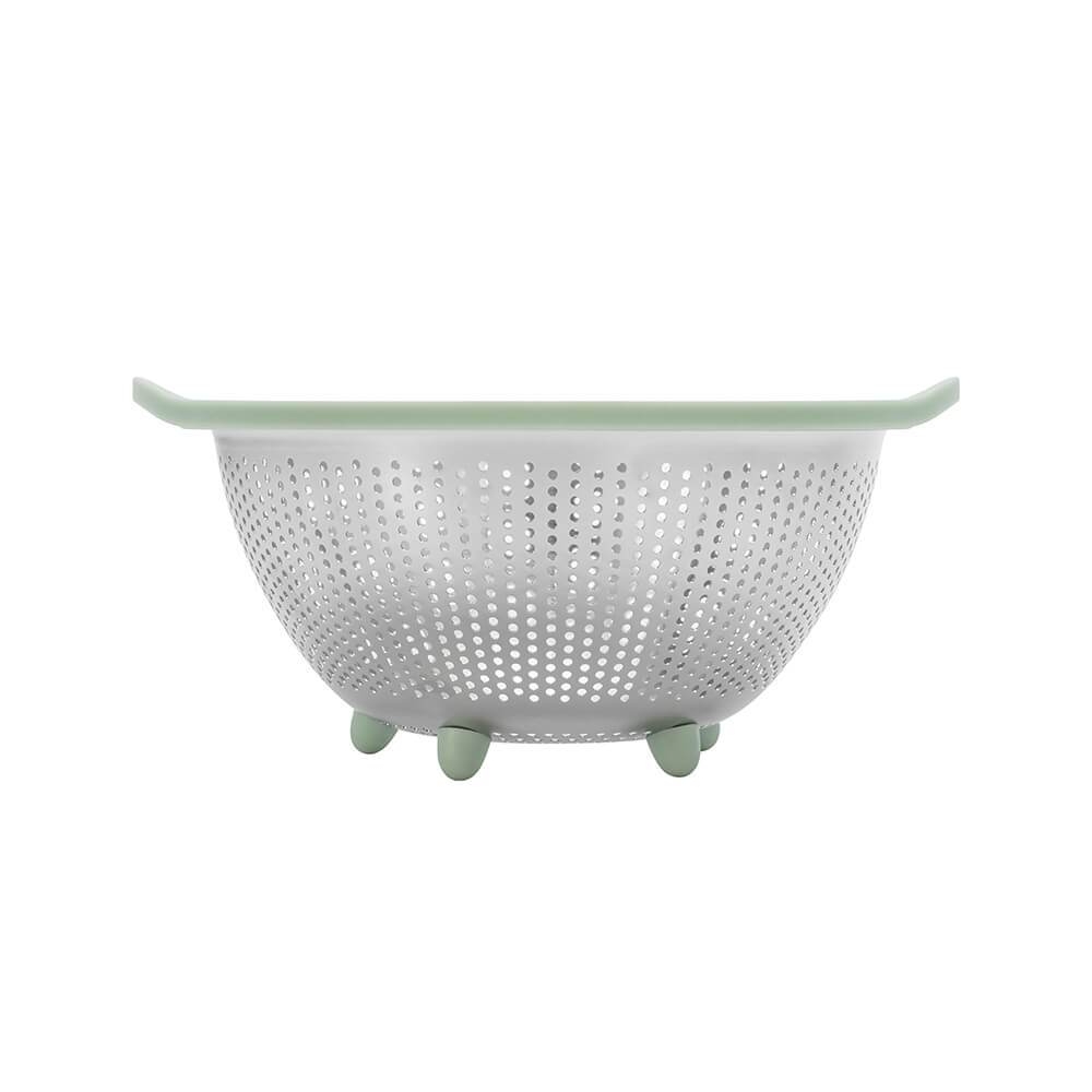 Rổ inox cao cấp Elmich EL-1110 EL-1112 23cm 29cm, Hàng chính hãng, có chân đỡ ráo nước - JoyMall