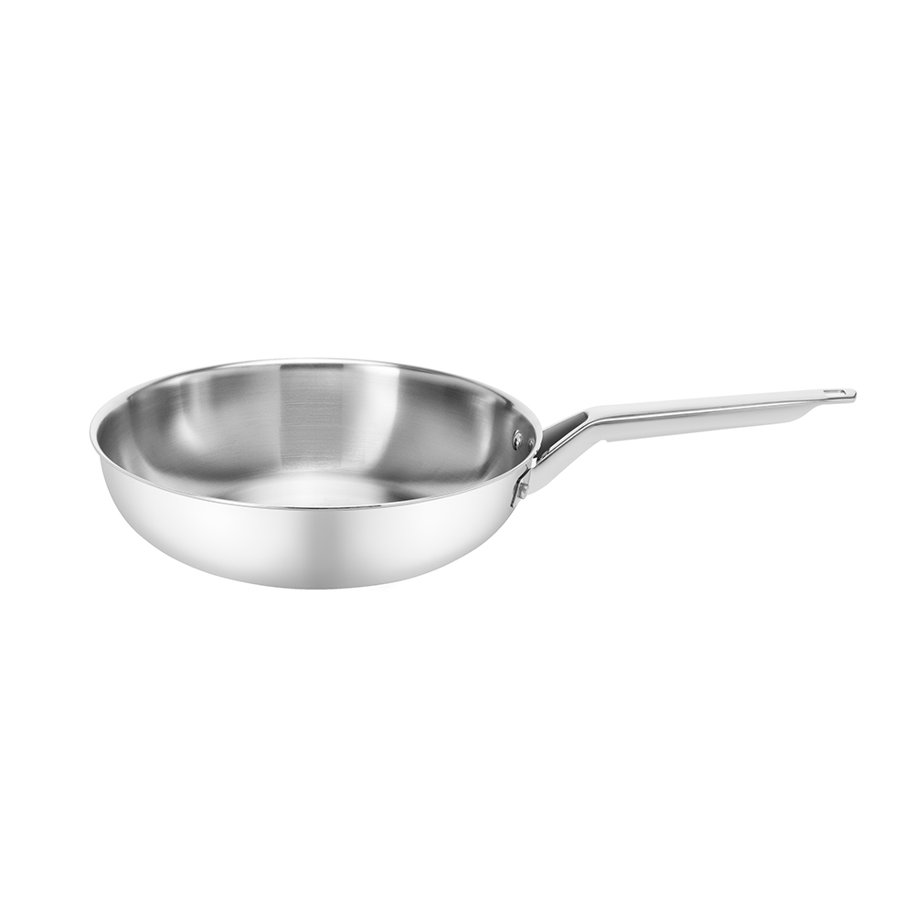 Chảo Inox sâu lòng nguyên khối Elmich EL-2869IN28 size 28cm, Hàng chính hãng, bắt từ nhanh - JoyMall