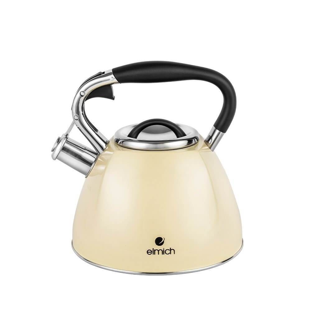 Ấm đun nước inox cao cấp Elmich EL-8281 2.5L, Hàng chính hãng,đun sôi nhanh,inox 304 an toàn-JoyMall