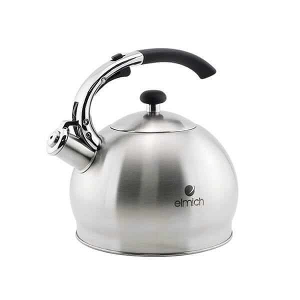 Ấm đun nước inox 304 Elmich EL-3373 3L, Hàng chính hãng, đun sôi nhanh, dùng được nhiều bếp-JoyMall