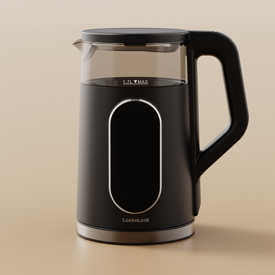 Ấm Đun Siêu Tốc LocknLock EJK286BLK 1.7L, Hàng Chính Hãng, 5 Chế Độ Nhiệt, Giữ Ấm 2 Giờ - JoyMall