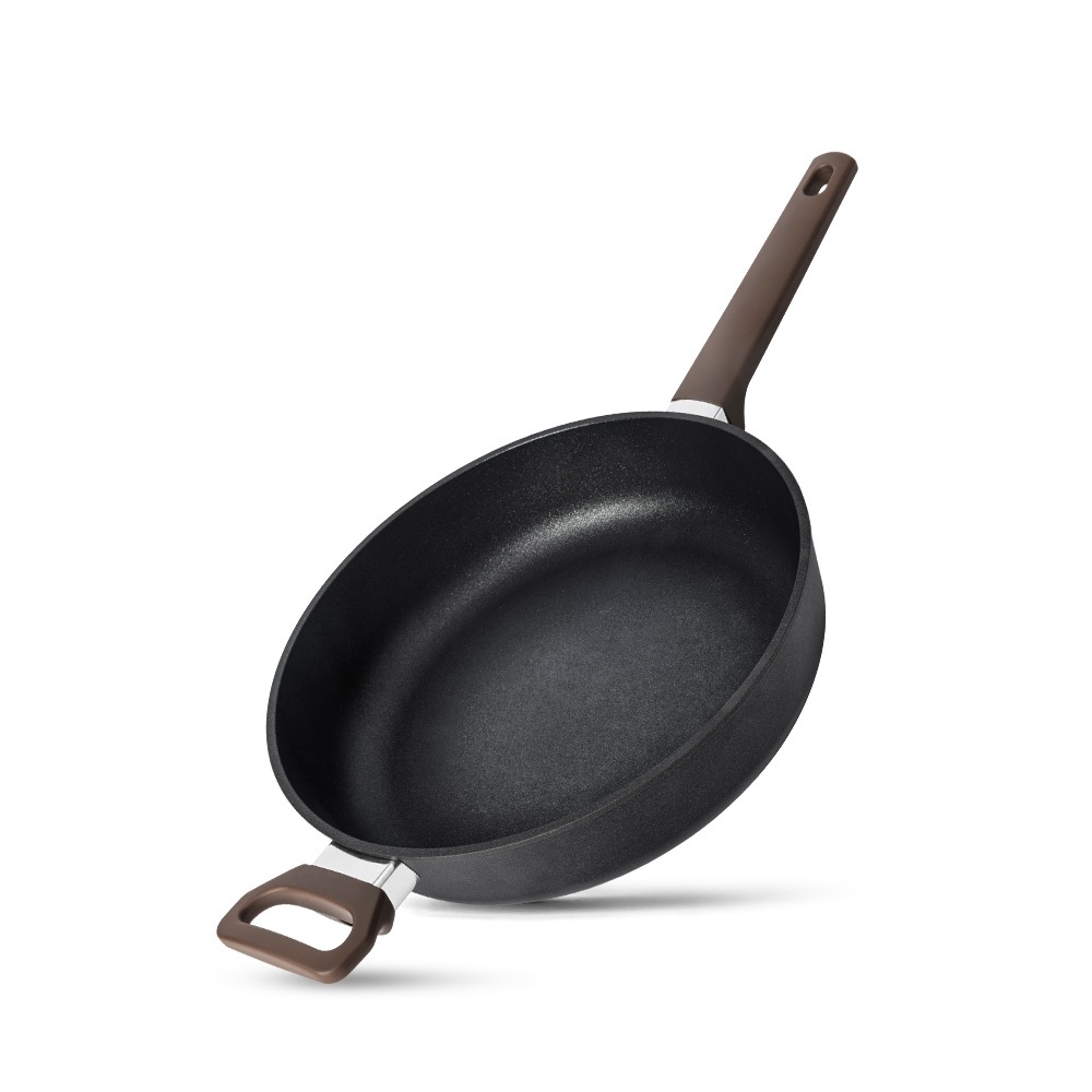 Chảo Chống Dính Siêu Bền Nhập Khẩu Elmich EL-8124 Size 24-28cm, Hàng Chính Hãng,Dùng Mọi Bếp-JoyMall