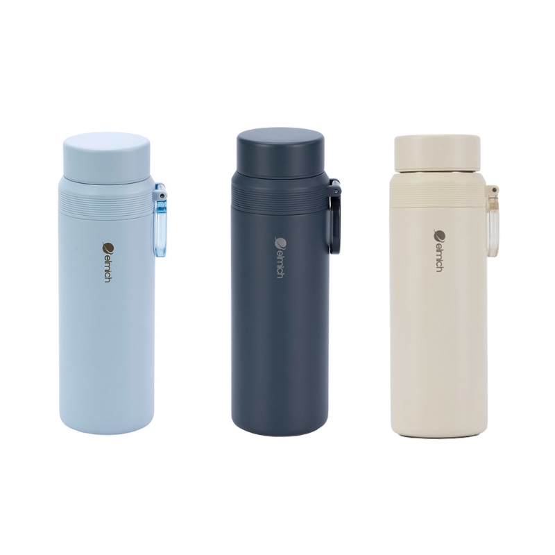 Bình Giữ Nhiệt Inox 304 Elmich EL8383 510ml EL8382 810ml, Hàng Chính Hãng, Nắp Mở 1 Chạm - JoyMall