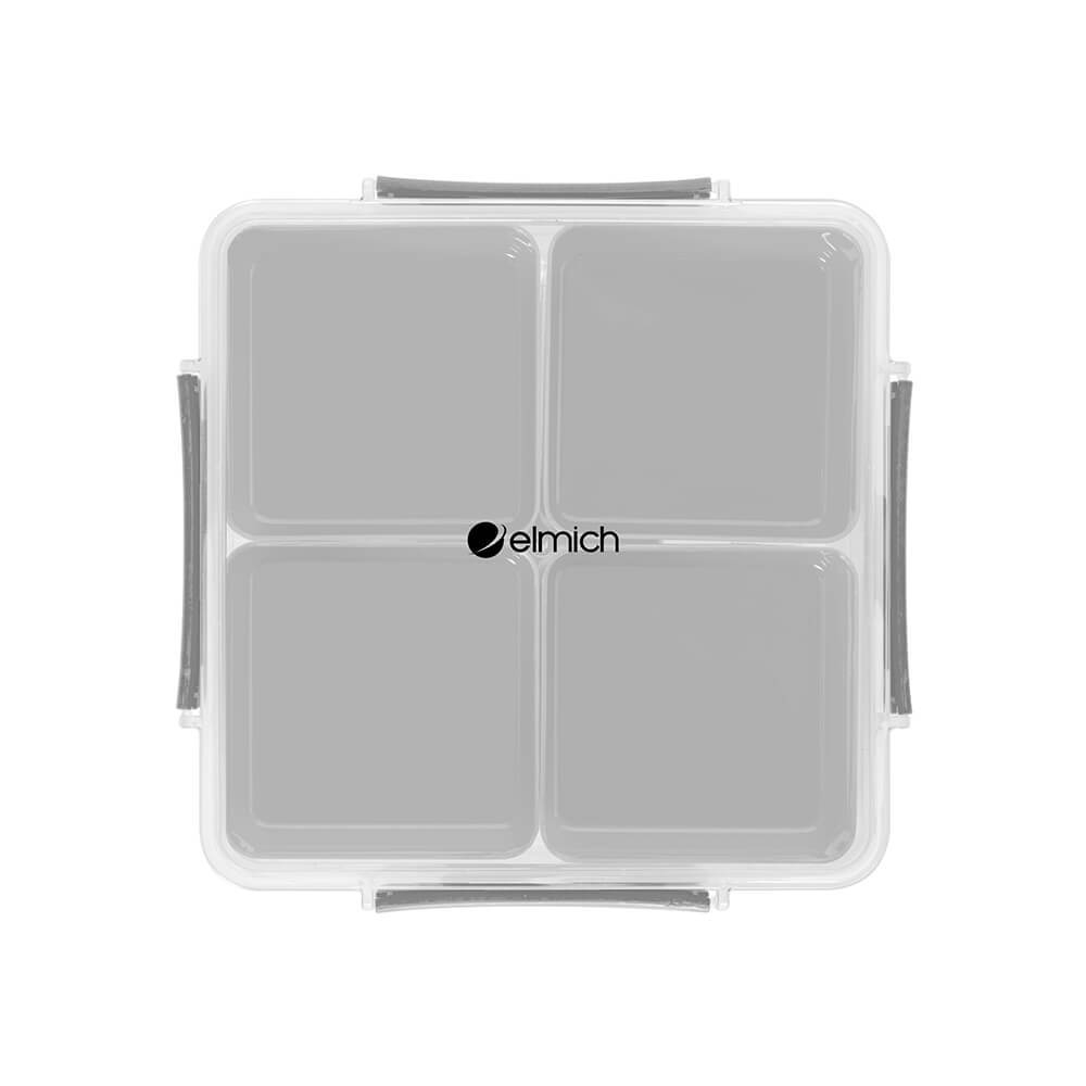 Hộp Nhựa Đa Năng 4 Ngăn Rời Elmich EL-0754 2.7L, Hàng Chính Hãng, Nhựa PP An Toàn - JoyMall