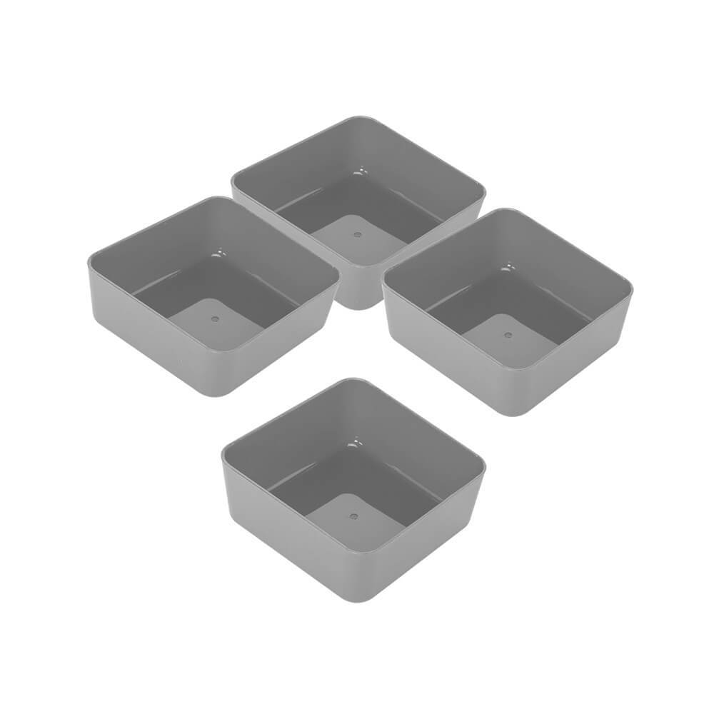 Hộp Nhựa Đa Năng 4 Ngăn Rời Elmich EL-0754 2.7L, Hàng Chính Hãng, Nhựa PP An Toàn - JoyMall