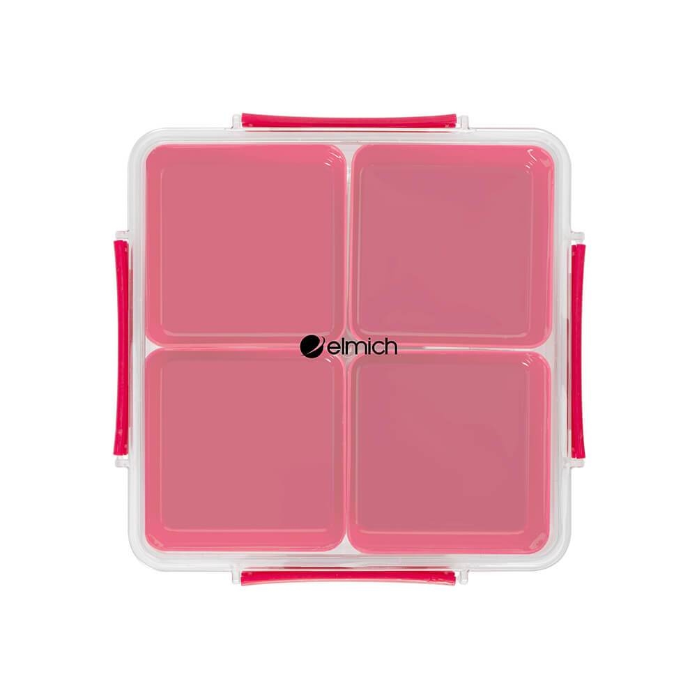 Hộp Nhựa Đa Năng 4 Ngăn Rời Elmich EL-0754 2.7L, Hàng Chính Hãng, Nhựa PP An Toàn - JoyMall