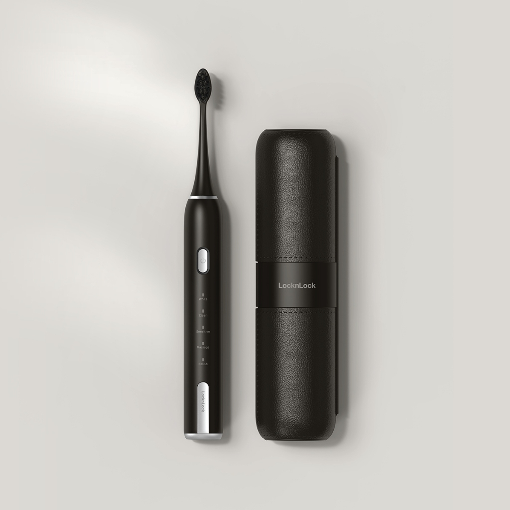 Bàn Chải Điện LocknLock Electric Toothbrush ENR386, Hàng Chính Hãng, Kèm Hộp Đựng - JoyMall