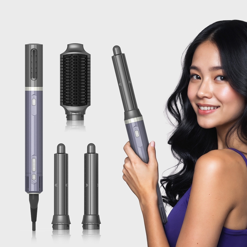 Máy Sấy Tạo Kiểu Tóc LocknLock ENA526GRY 1000-1200W, Hàng Chính Hãng, Chế Độ Linh Hoạt - JoyMall