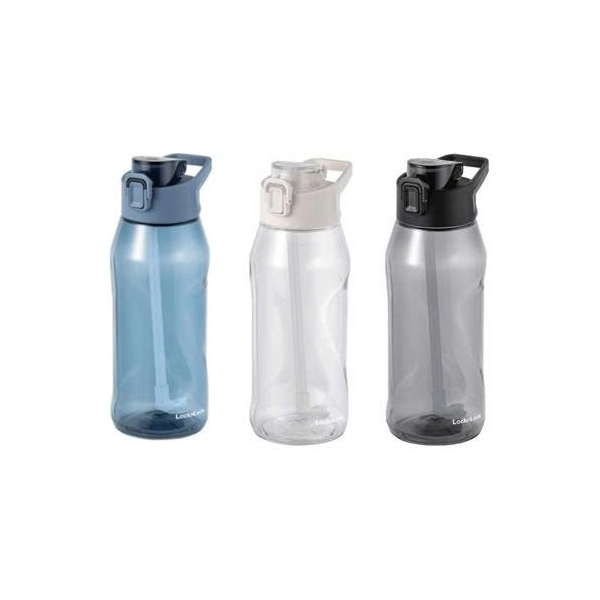 Bình Nước Nhựa LocknLock One Touch Sports Bottle ABF926 1.05L, Hàng Chính Hãng, Có Ống Hút - JoyMall