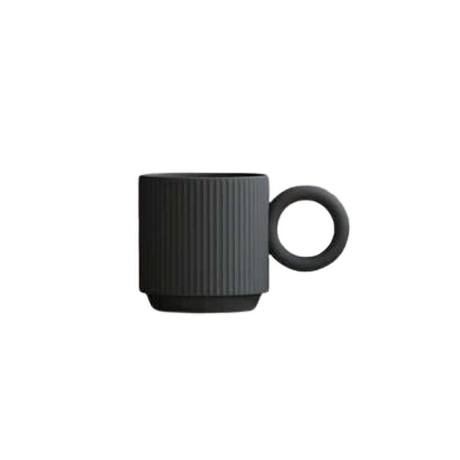 Ly Sứ LocknLock Ceramic Mug TLL564 390ml, Hàng Chính Hãng, Có Tay Cầm - JoyMall