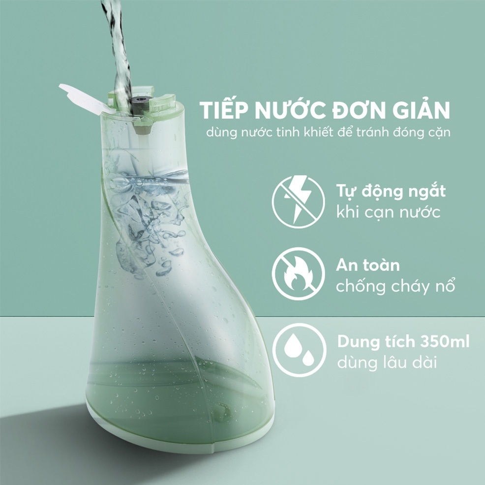 Bàn Là Hơi Nước Cầm Tay Elmich SIE9163 1300W, Hàng Chính Hãng, Đầu Phun Hơi Phủ Chống Dính - JoyMall