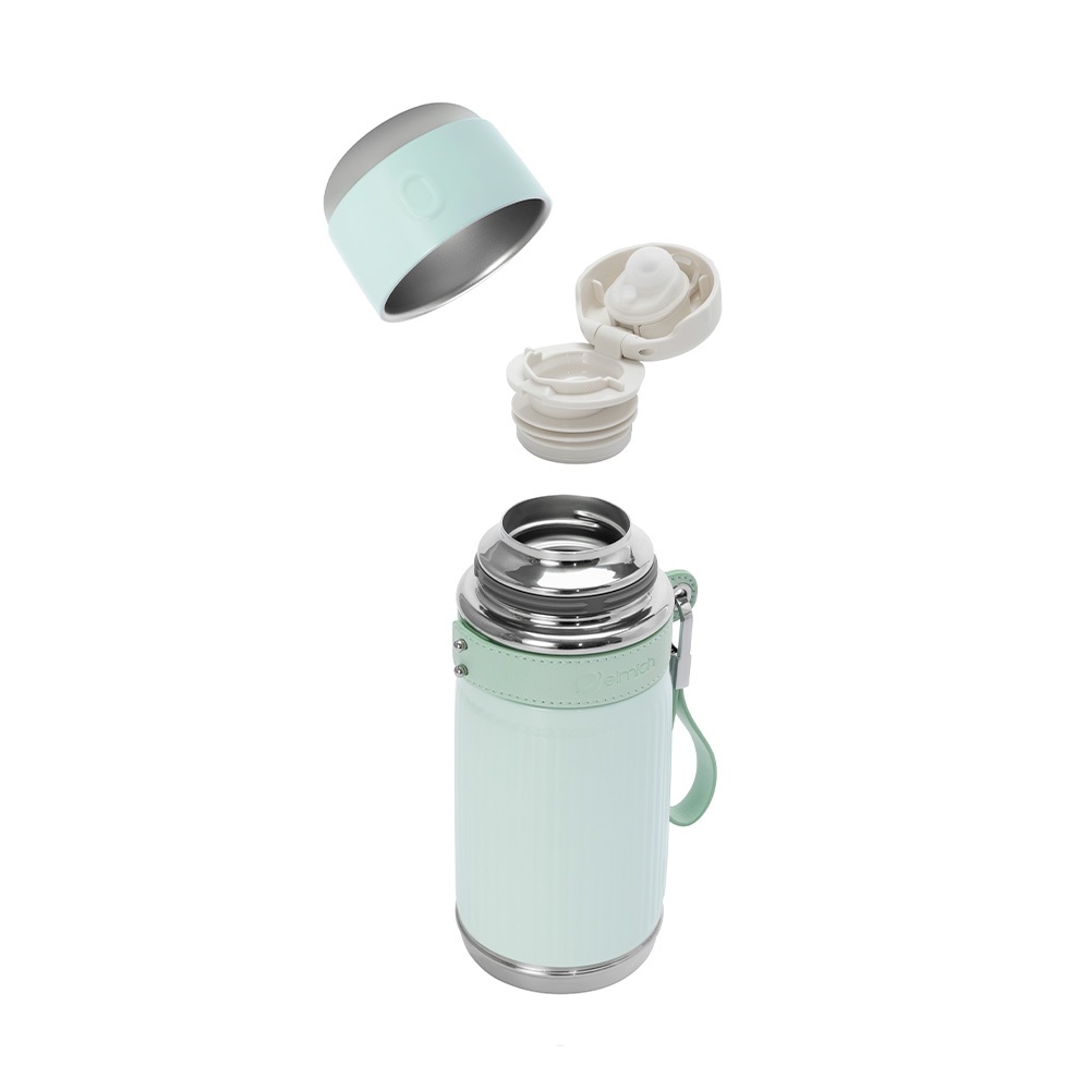 Bình Giữ Nhiệt Inox 304 Elmich EL8387 650ml, Hàng Chính Hãng, Quai Xách Tiện Lợi - JoyMall