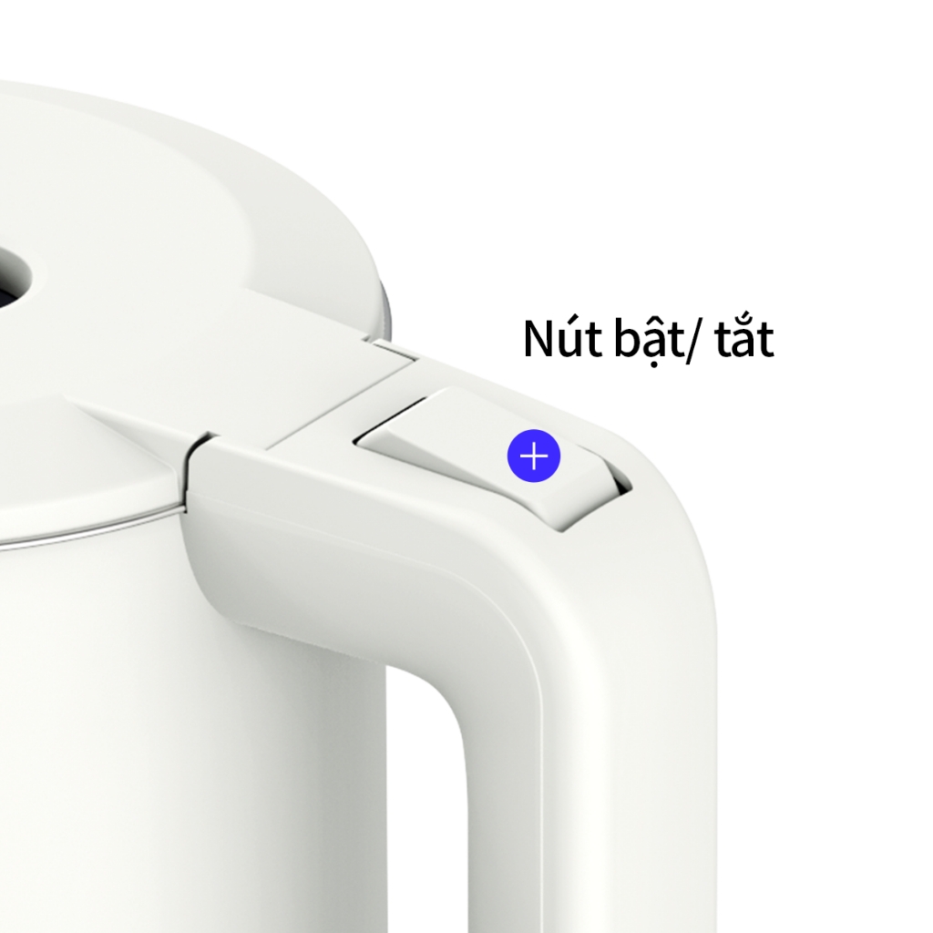 Ấm Đun Siêu Tốc LocknLock EJK728IVY 1.7L 1850-2200W, Hàng Chính Hãng, Nút Kéo Mở Nắp - JoyMall