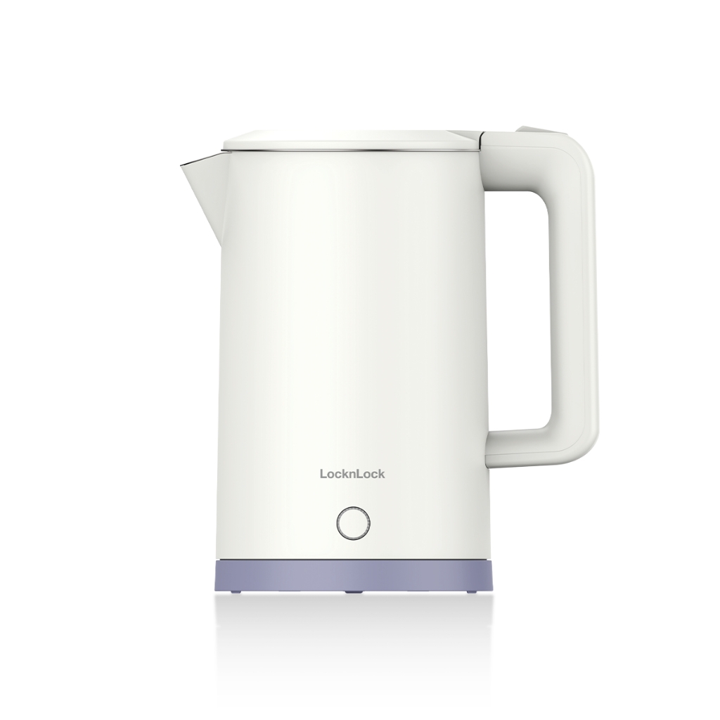 Ấm Đun Siêu Tốc LocknLock EJK728IVY 1.7L 1850-2200W, Hàng Chính Hãng, Nút Kéo Mở Nắp - JoyMall