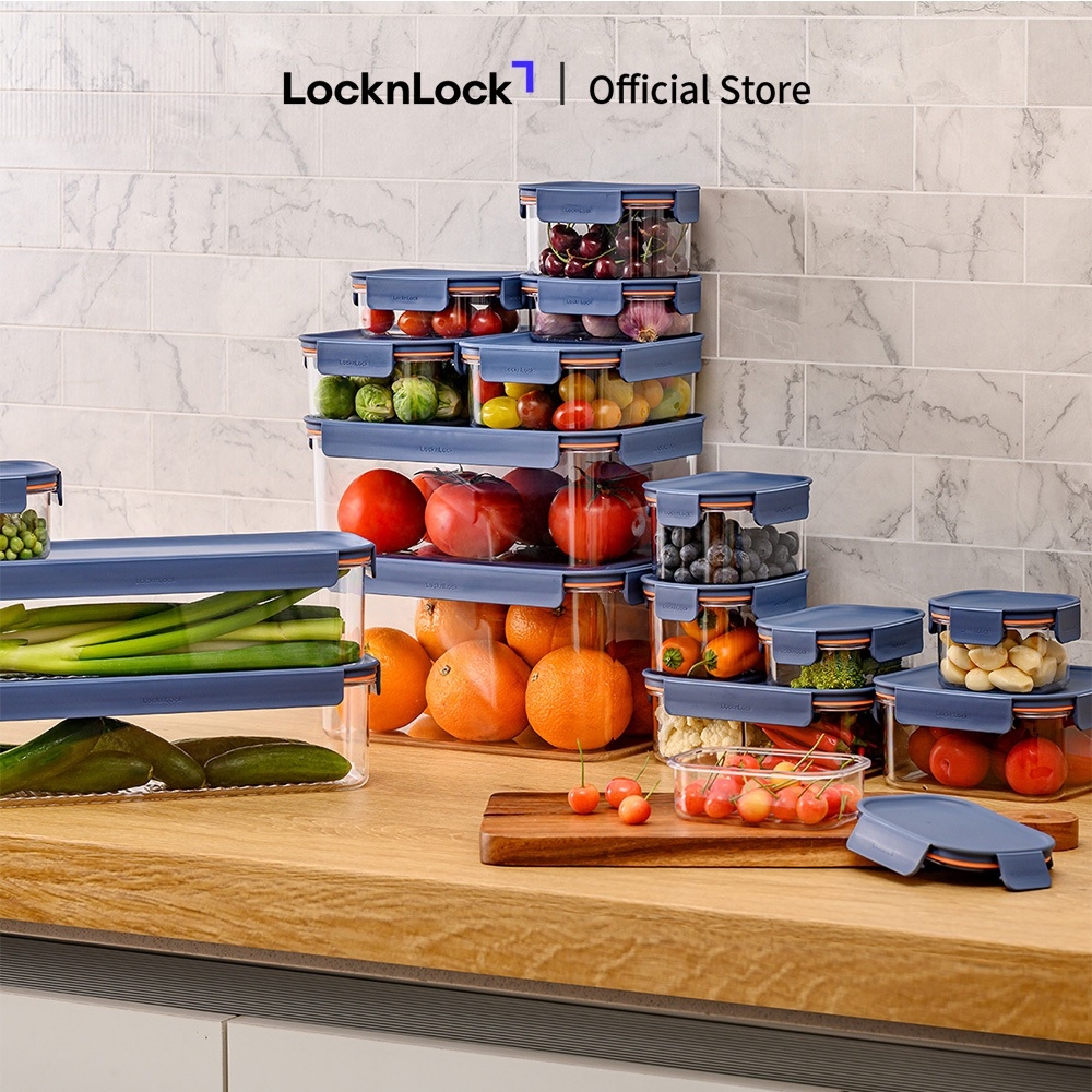 Hộp Đựng Thực Phẩm LocknLock Bisfree Modular Plus, Hàng Chính Hãng, Nhựa Tritan - JoyMall