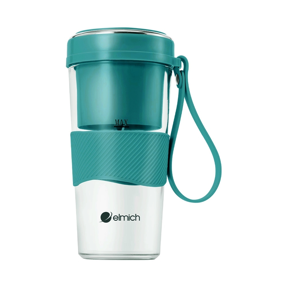 Máy Xay Sinh Tố Cầm Tay Elmich BLE9215 400ml, Hàng Chính Hãng,Lưỡi Dao 10 Cánh,Xay Nhanh 40s-JoyMall