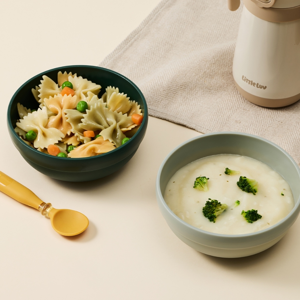 Bộ 2 Tô Chống Trượt LocknLock Little Luv Cho Bé HPP961, Hàng Chính Hãng - JoyMall