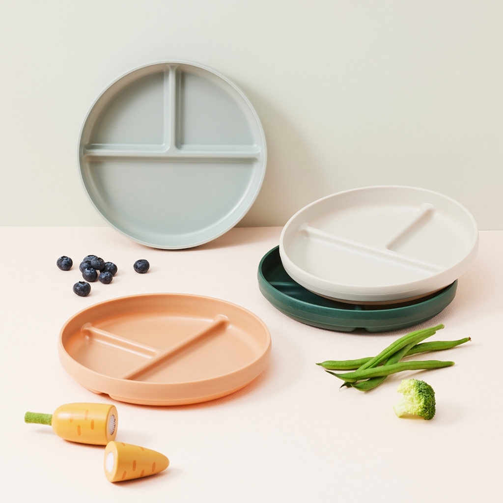 Bộ 2 Dĩa Chống Trượt LocknLock Little Luv Cho Bé HPP962, Hàng Chính Hãng - JoyMall