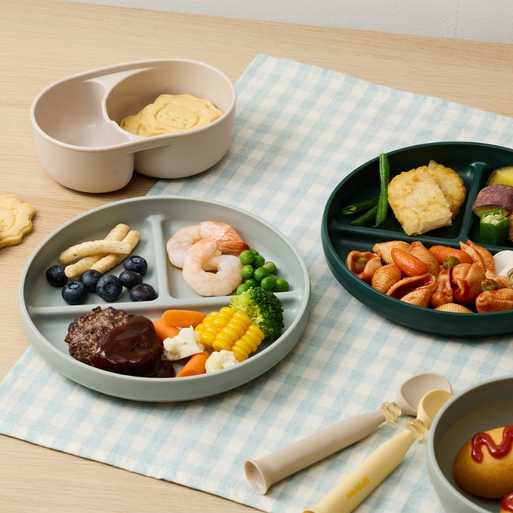 Bộ 2 Dĩa Chống Trượt LocknLock Little Luv Cho Bé HPP962, Hàng Chính Hãng - JoyMall