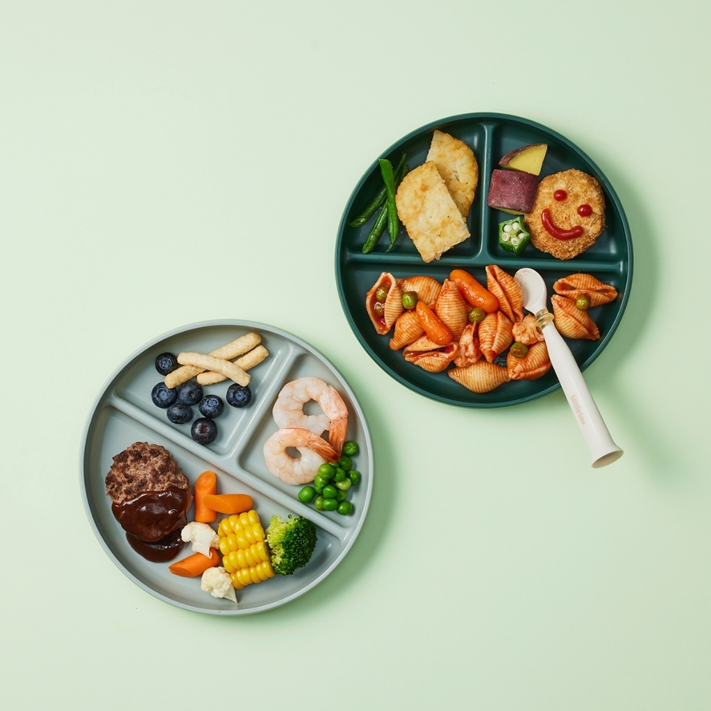 Bộ 2 Dĩa Chống Trượt LocknLock Little Luv Cho Bé HPP962, Hàng Chính Hãng - JoyMall