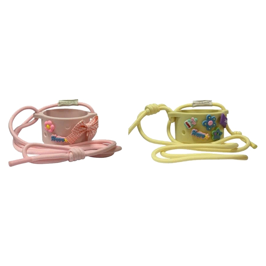 Quai Đeo Ly Giữ Nhiệt LocknLock TLL076 Siliconesleeve Set, Hàng Chính Hãng, Chống Nước - JoyMall