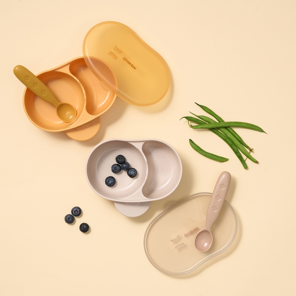 Bộ Tô Muỗng Locknlock Little Luv Portable Bowl&Spoon HPP963 Cho Bé Kèm Nắp, Hàng Chính Hãng -JoyMall