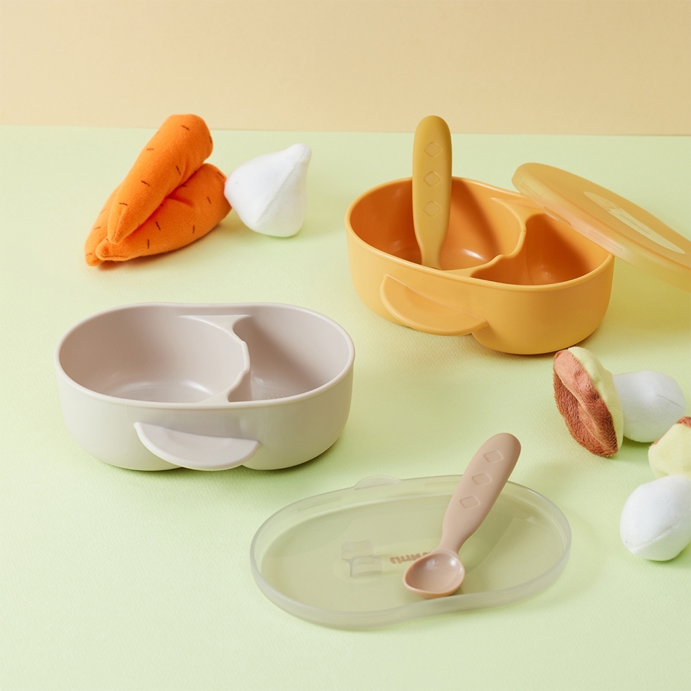 Bộ Tô Muỗng Locknlock Little Luv Portable Bowl&Spoon HPP963 Cho Bé Kèm Nắp, Hàng Chính Hãng -JoyMall
