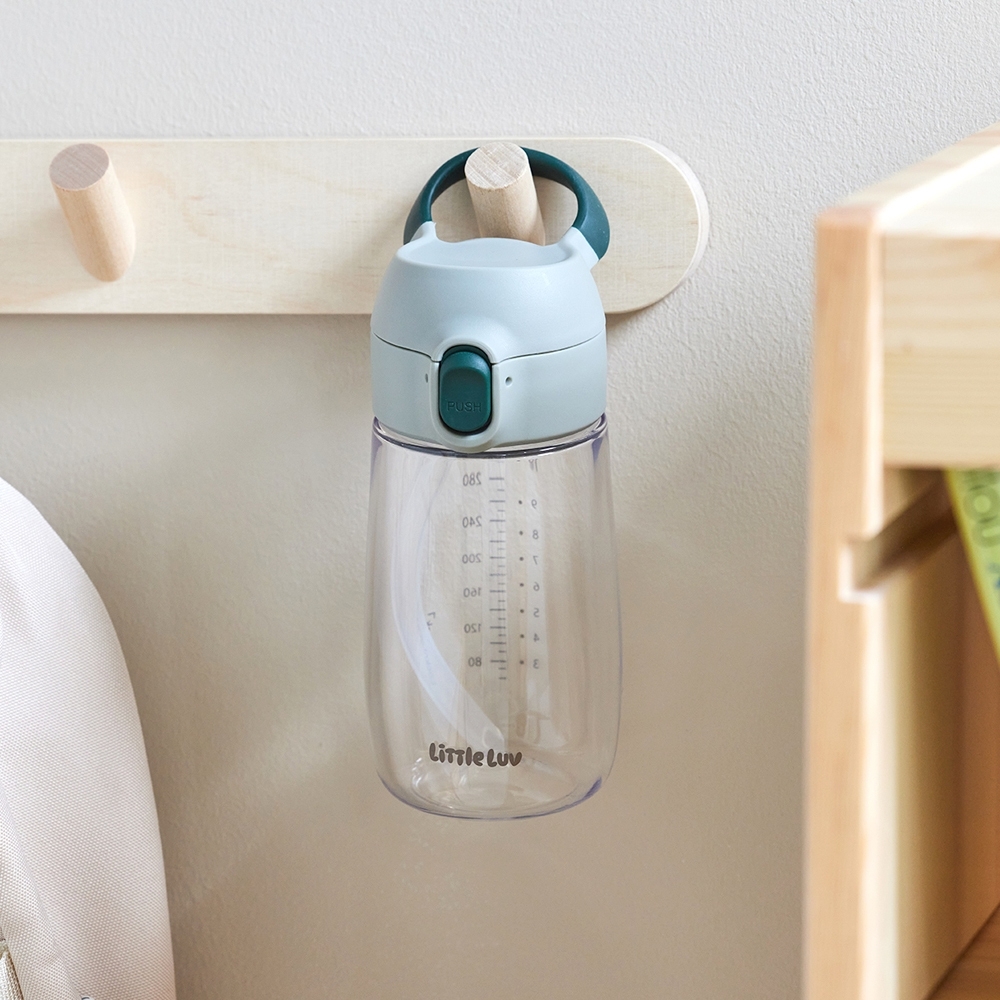 Bình Nước Nhựa LocknLock Little Luv Switch Tritan HAP918 Có Ống Hút 410ml, Hàng Chính Hãng - JoyMall