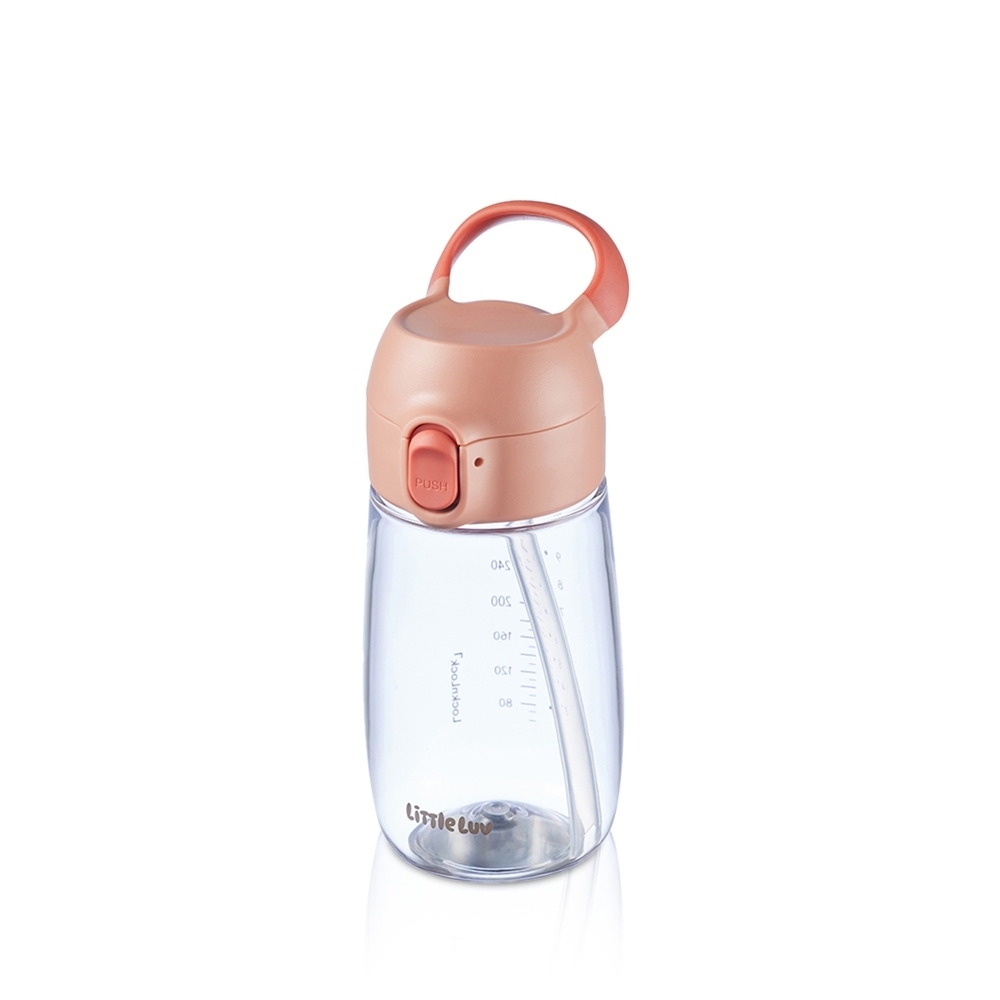 Bình Nước Nhựa LocknLock Little Luv Switch Tritan HAP918 Có Ống Hút 410ml, Hàng Chính Hãng - JoyMall