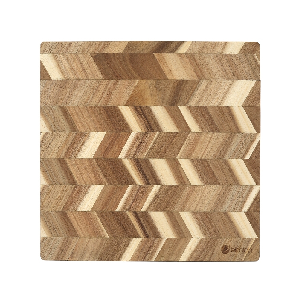 Thớt Gỗ Acacia Elmich EL2695 EL2846, Hàng Chính Hãng, Dày 16-35mm, Chân Cao Su Chống Trượt- JoyMall