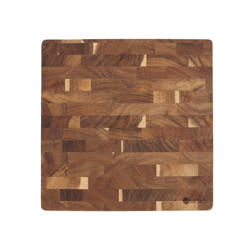 Thớt Gỗ Acacia Elmich EL2695 EL2846, Hàng Chính Hãng, Dày 16-35mm, Chân Cao Su Chống Trượt- JoyMall