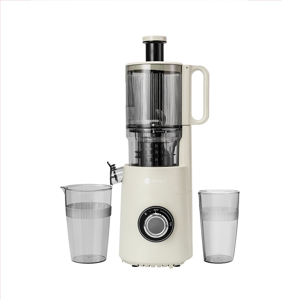 Máy Ép Chậm Elmich JEE9284 240W, Hàng Chính Hãng, Lưới Lọc Inox 304, Ép Kiệt Bã, Giảm Ồn - JoyMall