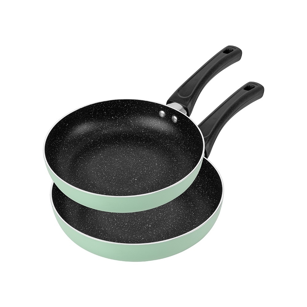 Bộ 2 Chảo Chống Dính Ceramic Elmich EL5972 Size 20,24cm, Hàng Chính Hãng, Hợp Kim Nhôm - JoyMall