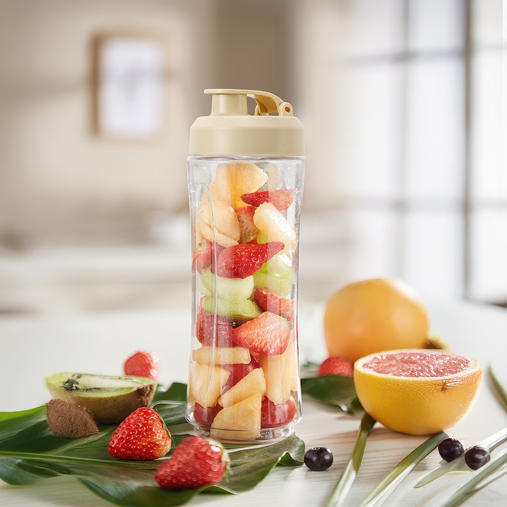 Máy Xay Sinh Tố Elmich BLE8764 600ml, Hàng Chính Hãng, Lưỡi Dao Inox, Nút Điều Khiểu Cơ - JoyMall