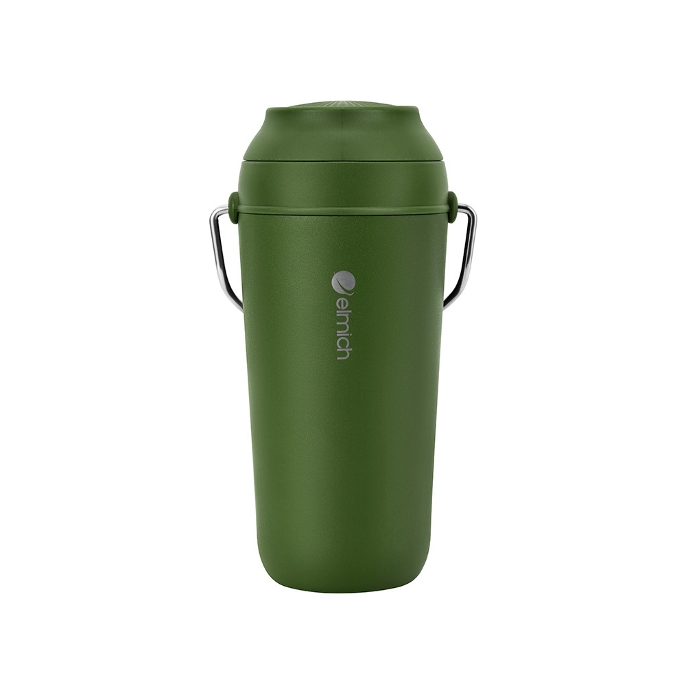 Cốc Giữ Nhiệt Inox 316 Elmich Goodluck EL8308 450ml, Hàng Chính Hãng, Mở Nắp 1 Chạm - JoyMall