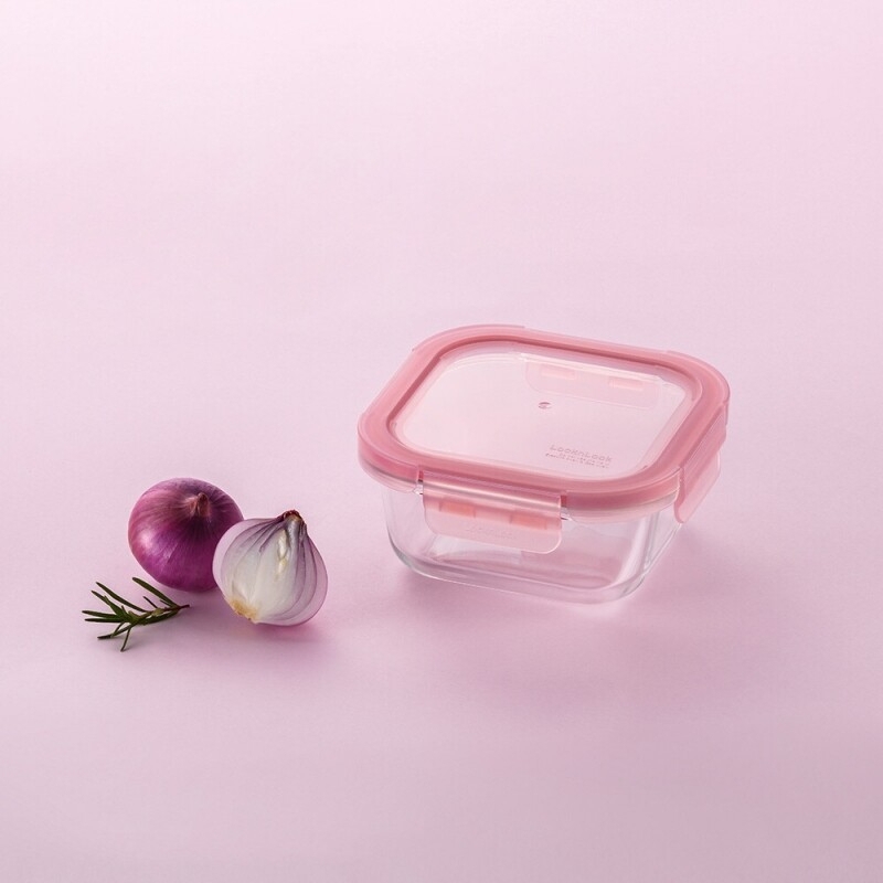 Hộp Thủy Tinh Rose Glass LocknLock Chịu Nhiệt, Hàng Chính Hãng, Sử Dụng Được Lò Vi Sóng - JoyMall