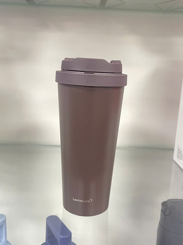 Ly Giữ Nhiệt LocknLock Energetic Ceramic Tumbler 550ml LHC3414, Hàng Chính Hãng - JoyMall