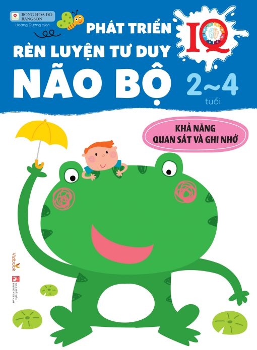 Phát Triển IQ Rèn Luyện tư Duy Não Bộ (Combo 4 cuốn)