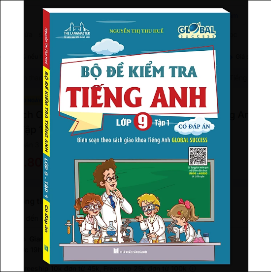 Sách GLOBAL SUCCESS - Bài tập bổ trợ và nâng cao tiếng anh lớp 9 tập 1 (Có đáp án)