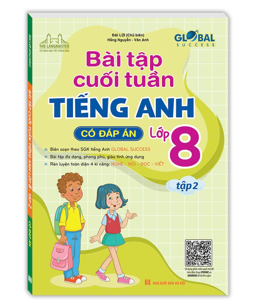 Sách - Global Success Bài Tập Cuối Tuần Tiếng Anh Lớp 8 Tập 2 (Có đáp án)