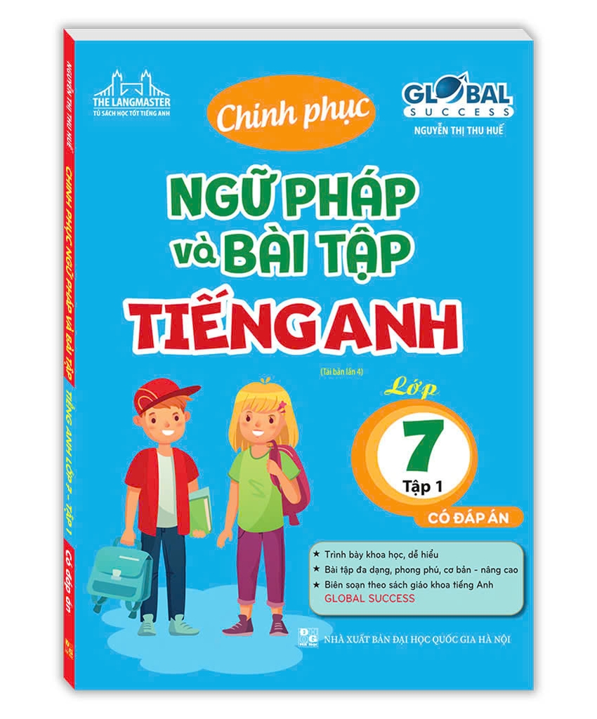 Sách - Global success Chinh phục ngữ pháp và bài tập Tiếng Anh lớp 9 - tập 2 (có đáp án)